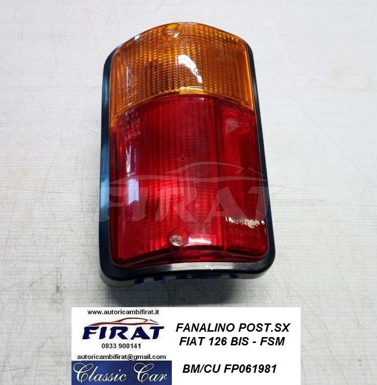 FANALINO FIAT 126 BIS POST.SX
